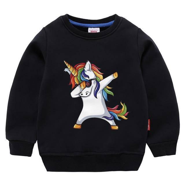Pull Licorne Dab Enfant - Une Licorne