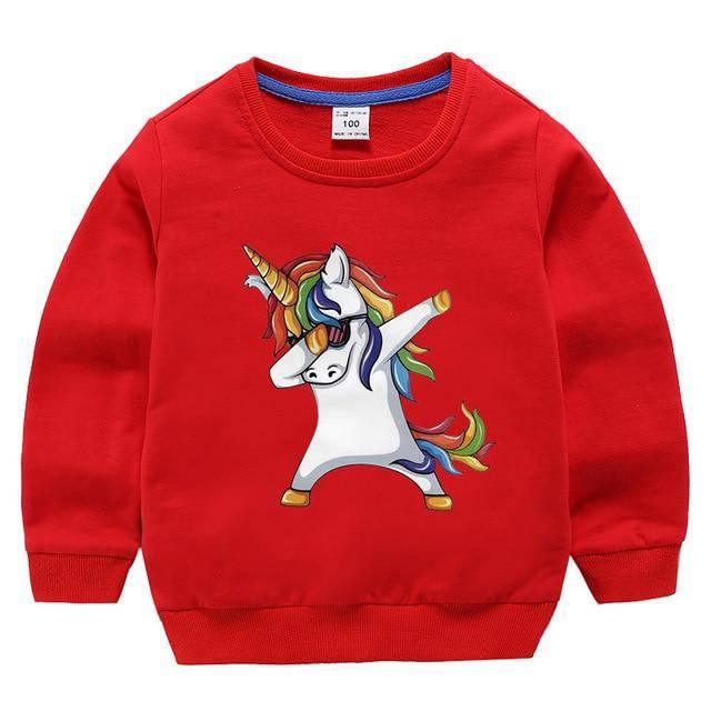 Pull Licorne Dab Enfant - Une Licorne