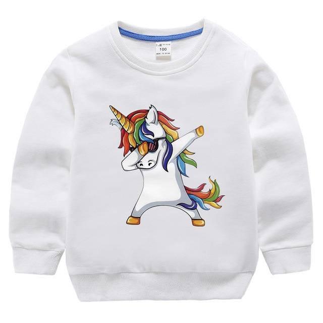 Pull Licorne Dab Enfant - Une Licorne