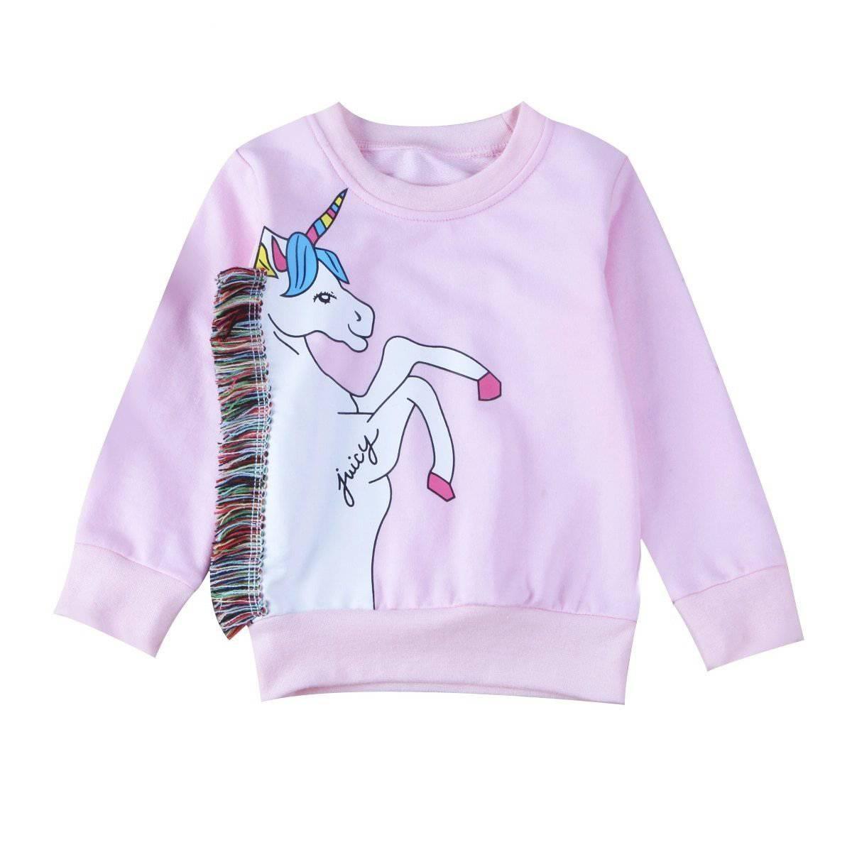 Pull Licorne Rose Enfant - Une Licorne