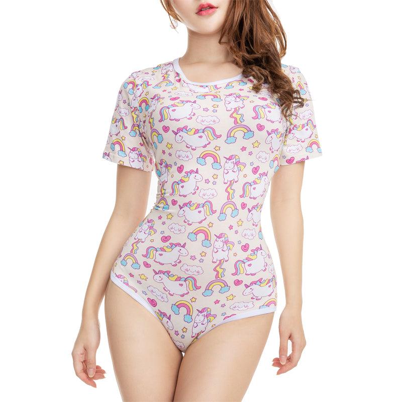 Pyjama body licorne femme