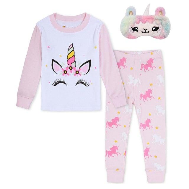 Pyjama licorne avec masque de nuit - Licorne