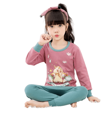 Pyjama licorne dormeuse fille