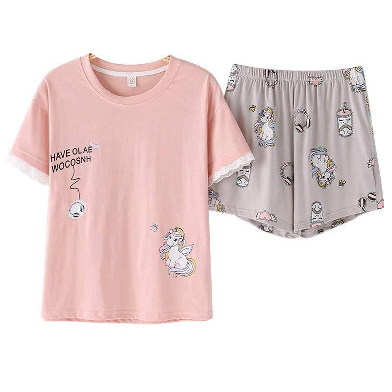 Pyjama Licorne Femme Été - Une Licorne