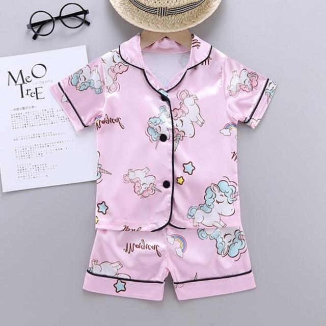 Pyjama Licorne Fille Chemisier - Licorne