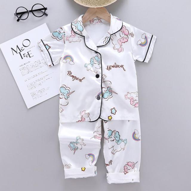 Pyjama Licorne Fille Chemisier - Licorne