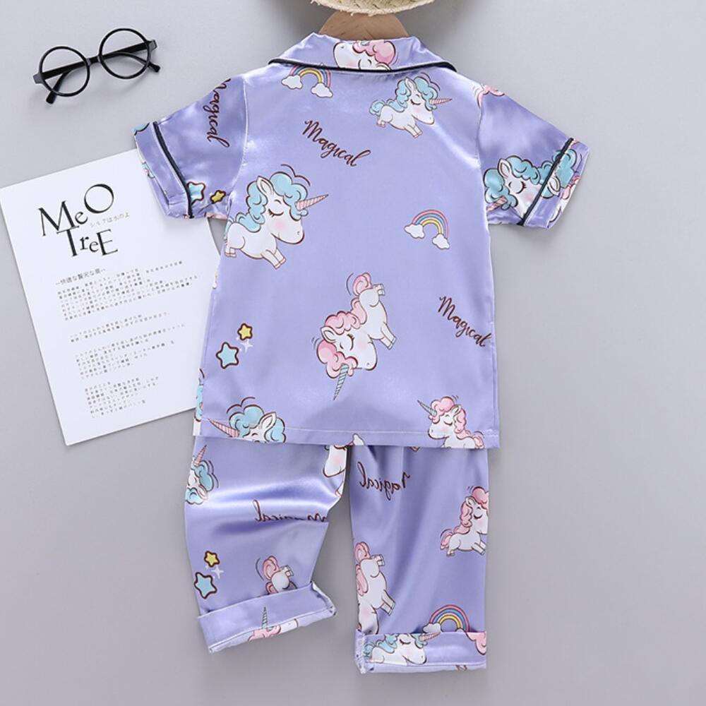 Pyjama Licorne Fille Chemisier - Licorne