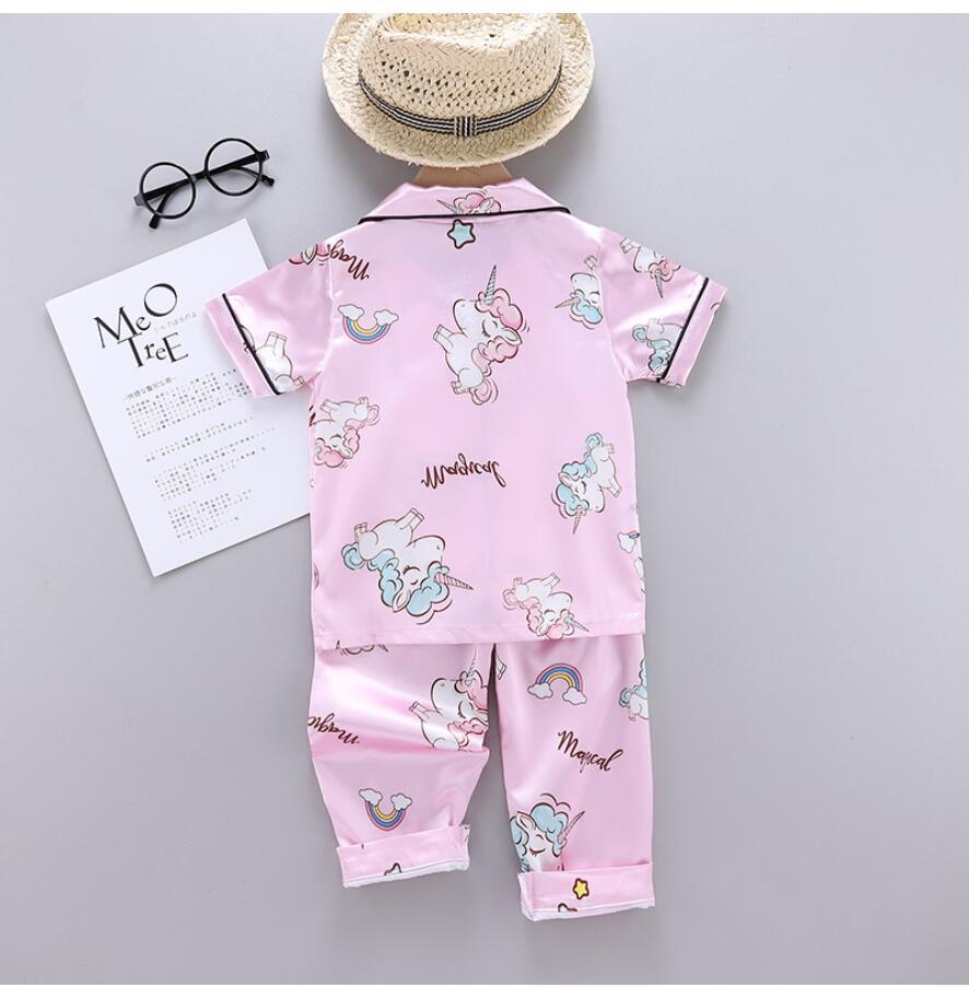 Pyjama Licorne Fille Chemisier - Licorne