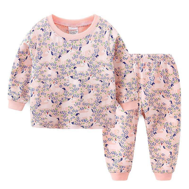 Pyjama Licorne Fleurs - Une Licorne