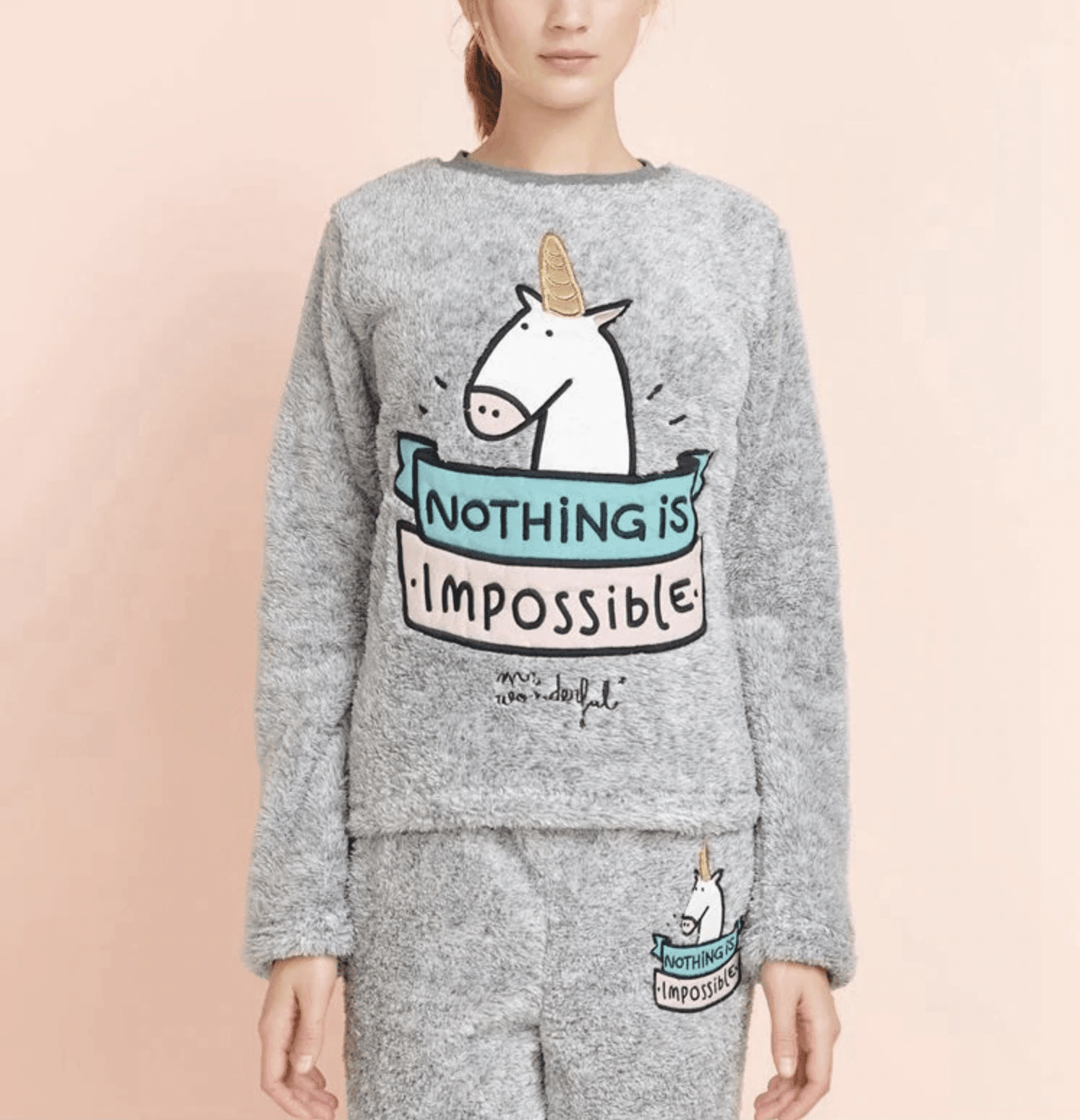 Pyjama Polaire Licorne - Une Licorne