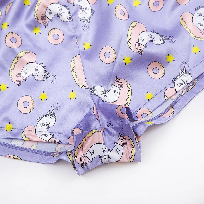 Pyjashort Licorne - Une Licorne