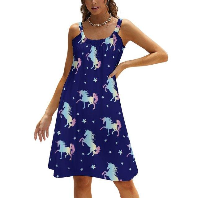 Robe Bretelles Licorne Femme - Licorne
