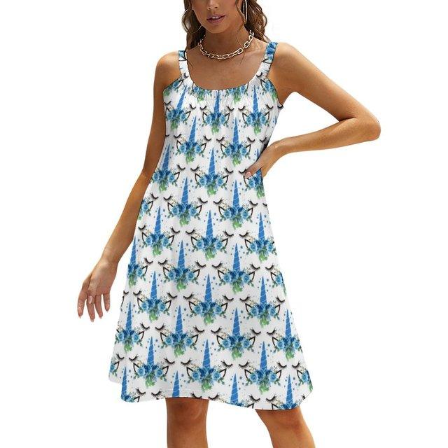 Robe Bretelles Licorne Femme - Licorne