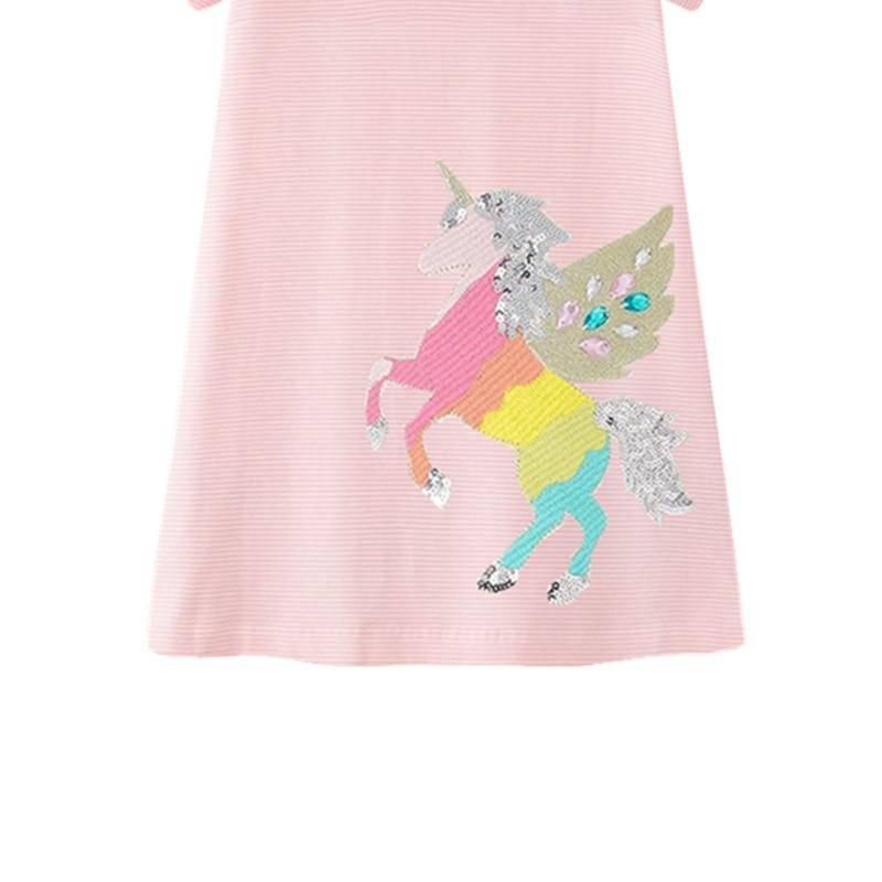 Robe Classique Licorne Enfant - Une Licorne