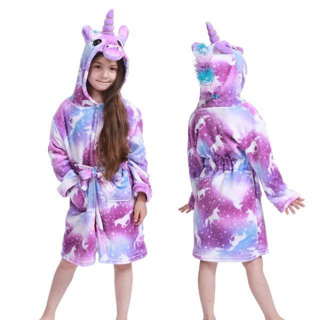 Robe de Chambre Enfant Licorne - Une Licorne