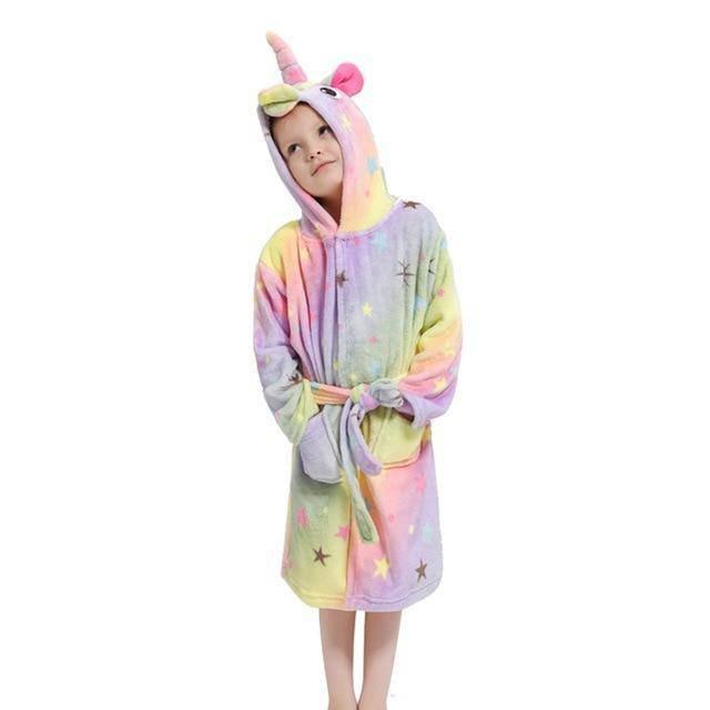 Robe de Chambre Fille Licorne - Une Licorne