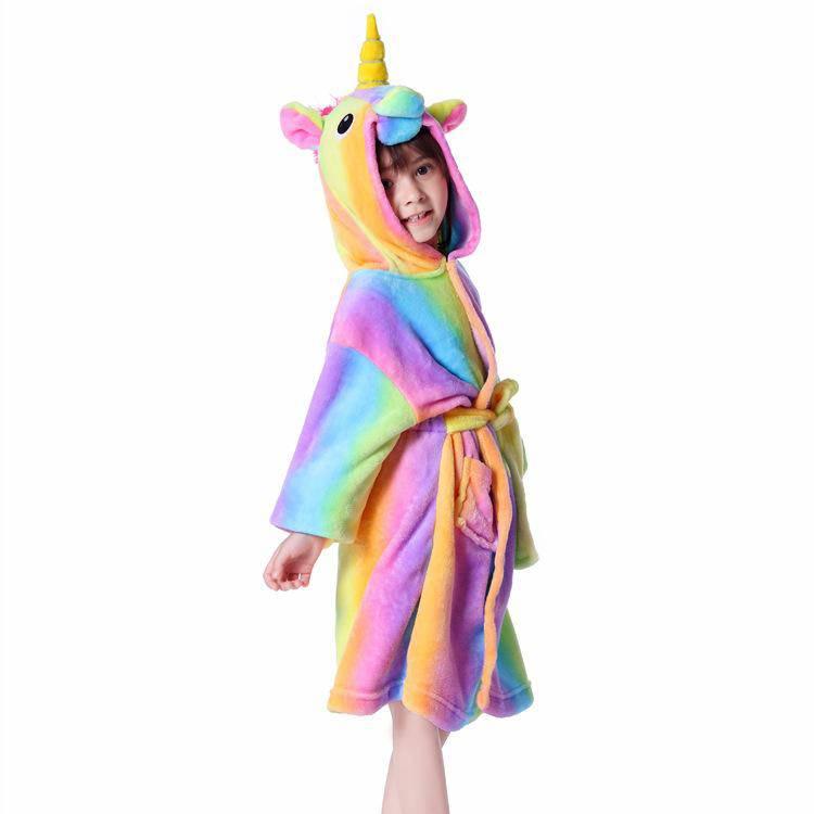 Robe de Chambre Licorne Fille - Une Licorne
