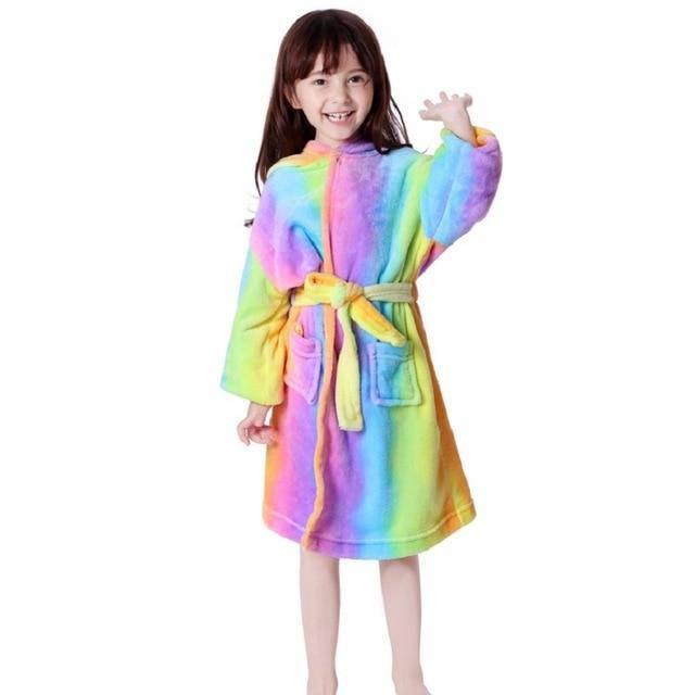 Robe de Chambre Licorne Fille - Une Licorne