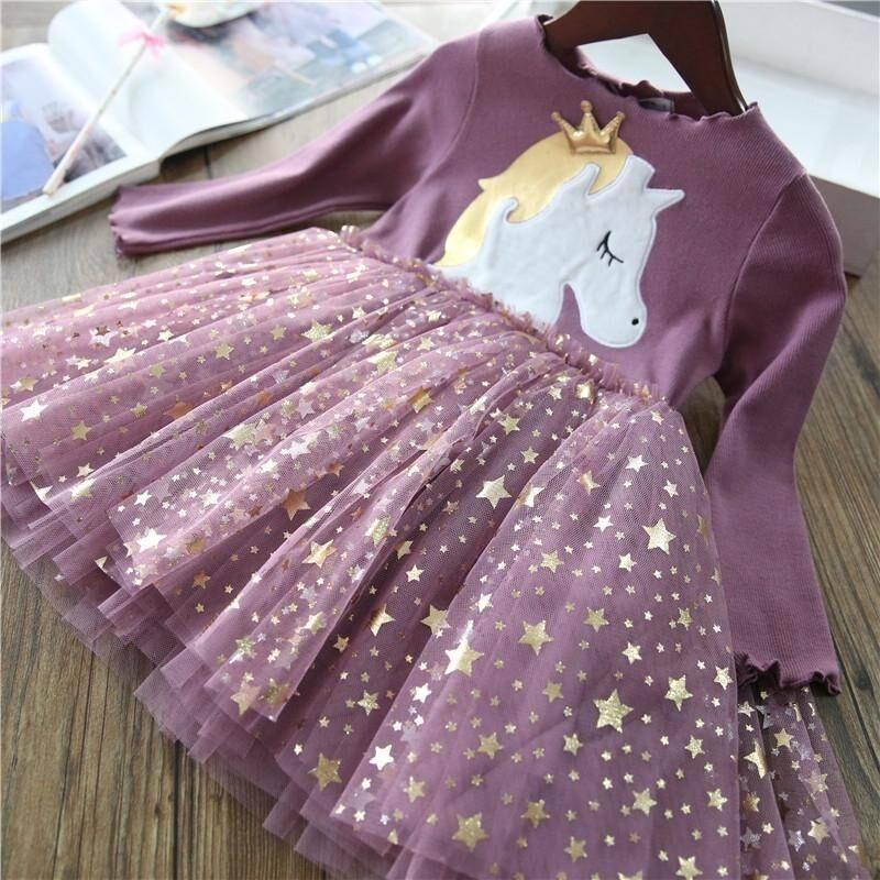 Robe de Licorne Fille - Une Licorne