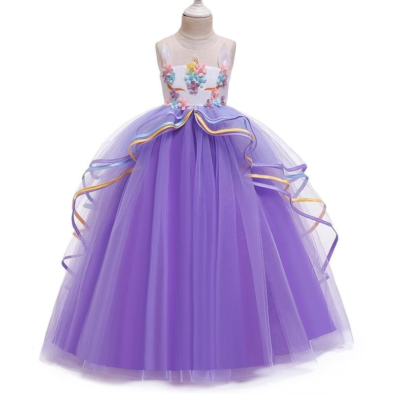 Robe de mariage licorne fille