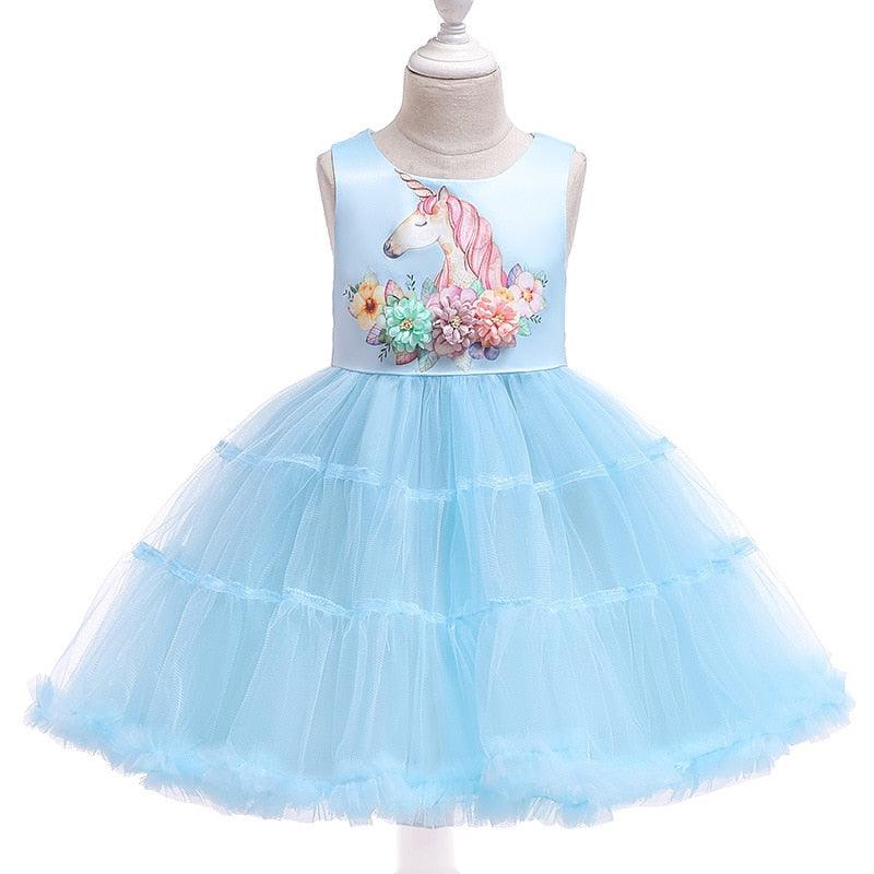Robe de princesse licorne