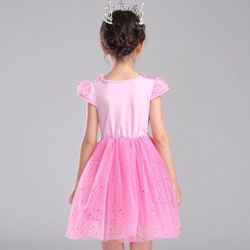 Robe Déguisement Licorne Paillettes Argentées - Licorne