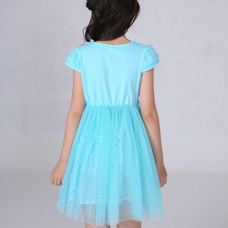 Robe Déguisement Licorne Paillettes Argentées - Licorne