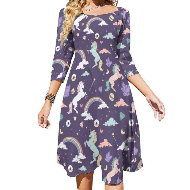 Robe Dos-Nu Licorne Femme - Licorne