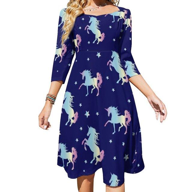 Robe Dos-Nu Licorne Femme - Licorne