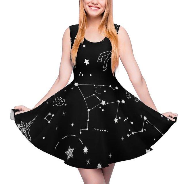 Robe Evasée Imprimés Licornes - Licorne