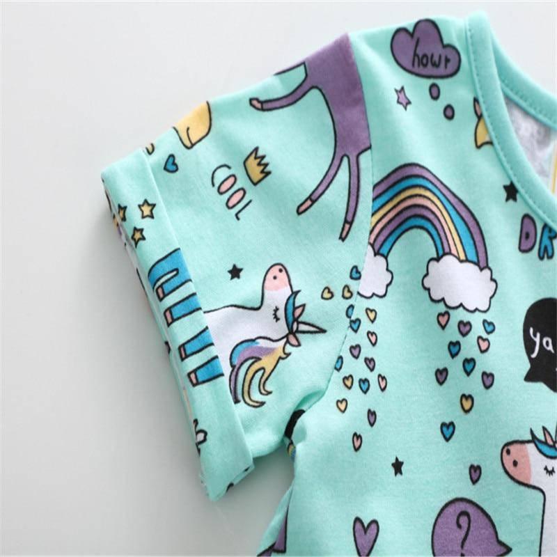 Robe Imprimée Licorne - Une Licorne