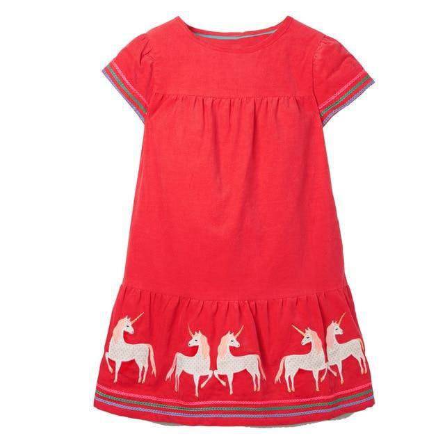 Robe Licorne à Fronces - Une Licorne