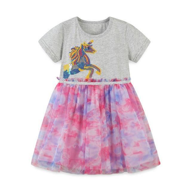 Robe Licorne à Paillettes - Une Licorne