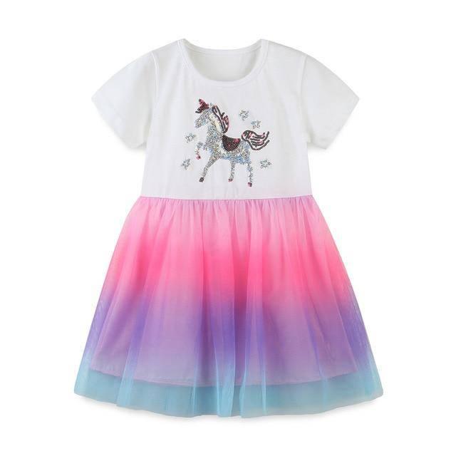 Robe Licorne à Paillettes - Une Licorne