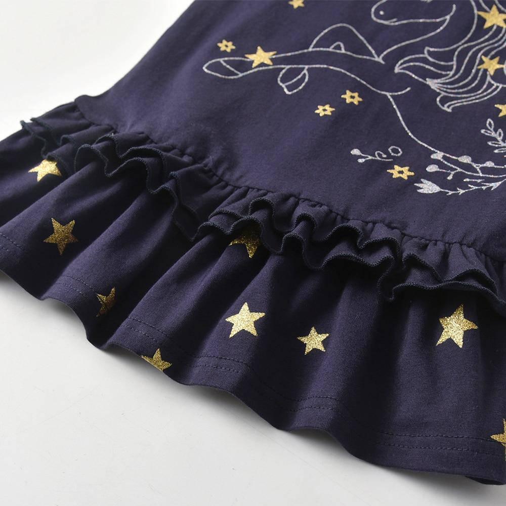 Robe Licorne à Volants - Une Licorne