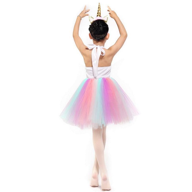 Robe de ballet licorne fille