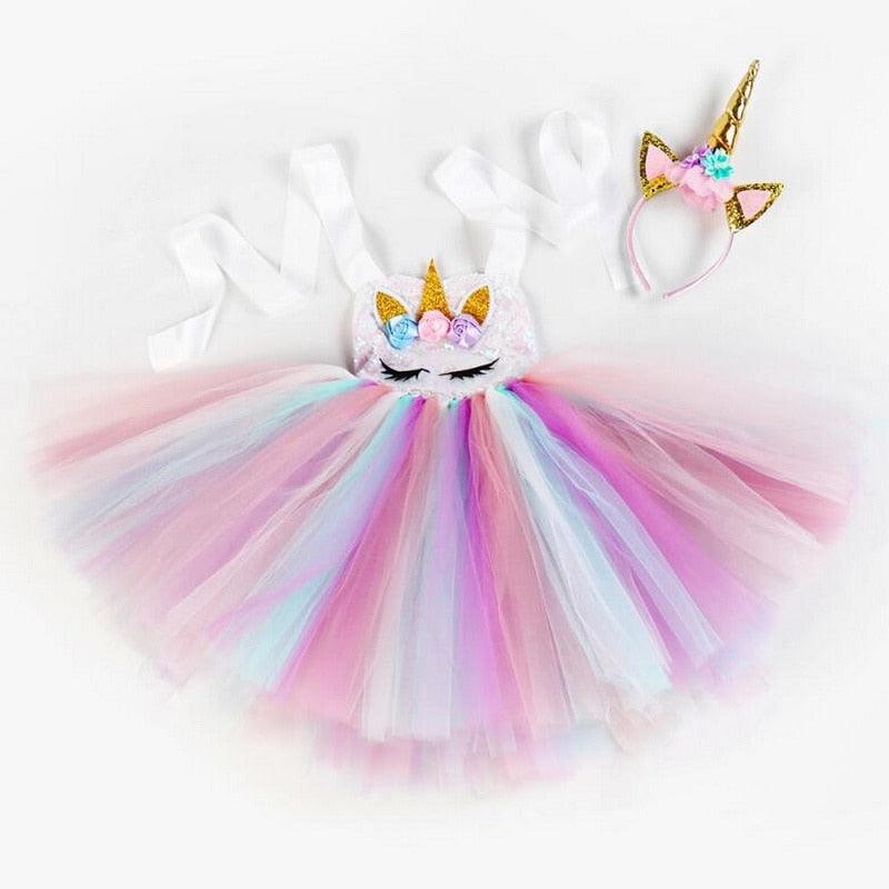 Robe Licorne Ballerine Fille - Licorne