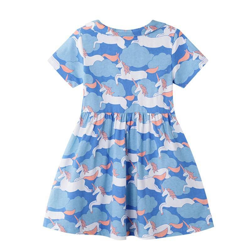 Robe Licorne Col Claudine - Une Licorne