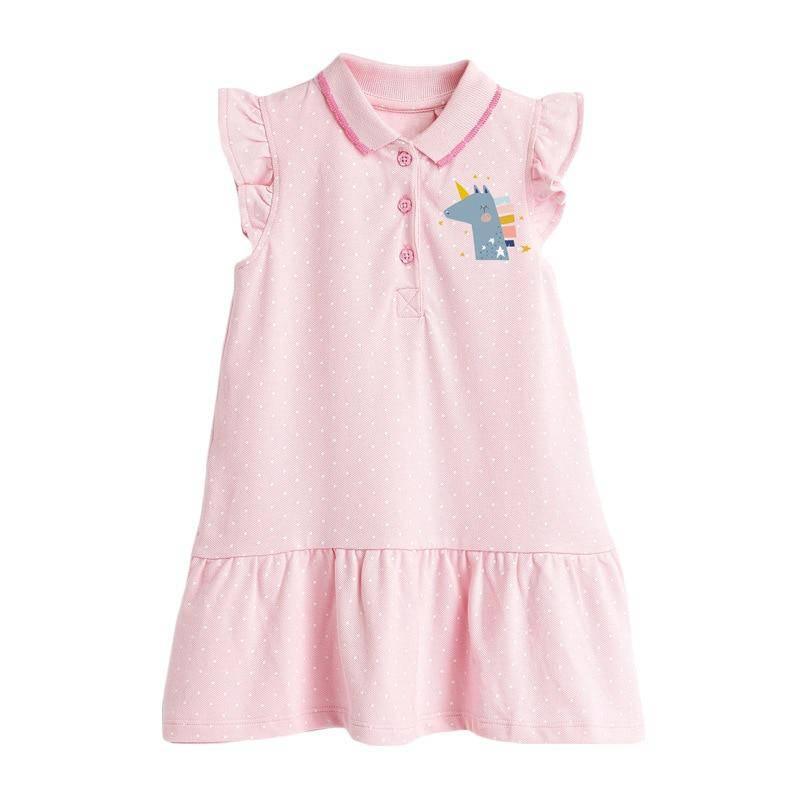 Robe Licorne Col Polo - Une Licorne