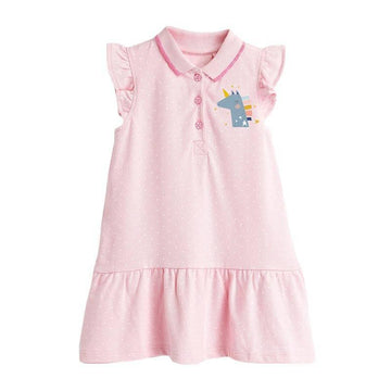 Robe Licorne Col Polo - Une Licorne