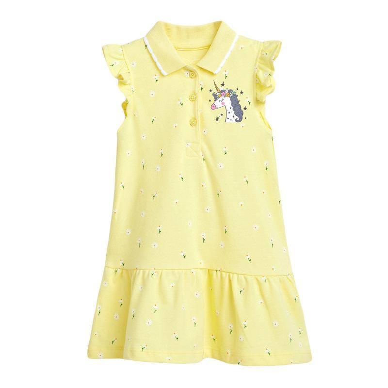Robe Licorne Col Rabattu - Une Licorne