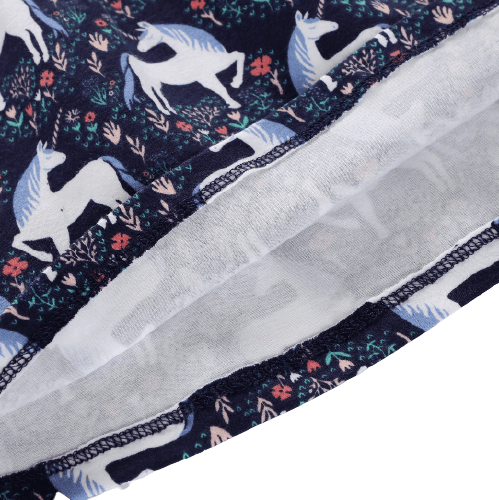 Robe Licorne Deux Tons Fille - Une Licorne