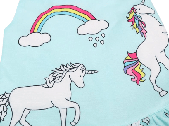 Robe Licorne Dos Nu - Une Licorne