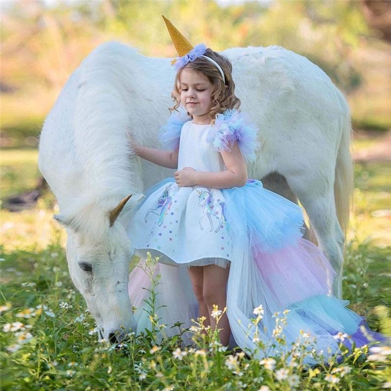 Robe Licorne Princesse Etoiles - Licorne