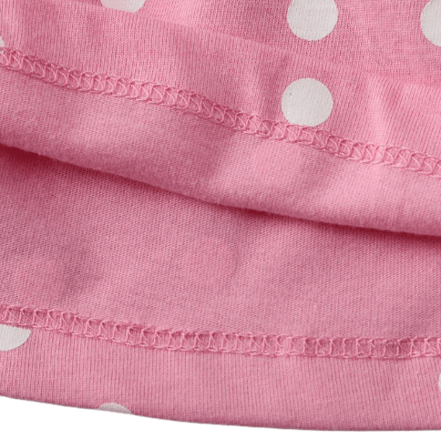 Robe Licorne Rose à Pois Blancs - Une Licorne