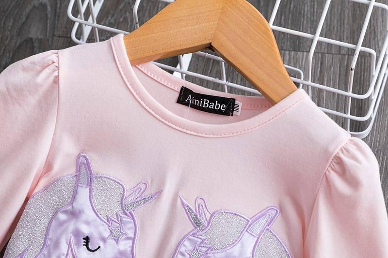 Robe Licorne Rose Claire - Une Licorne