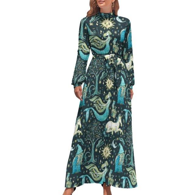 Robe Longue Licorne Femme - Licorne