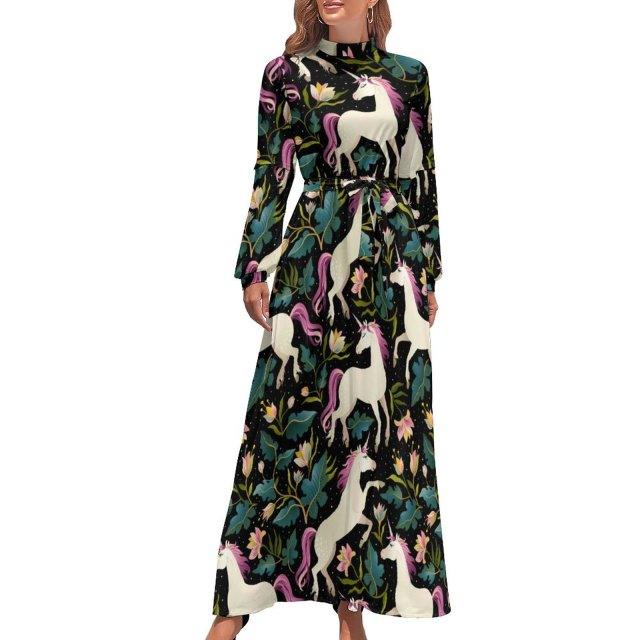 Robe Longue Licorne Femme - Licorne