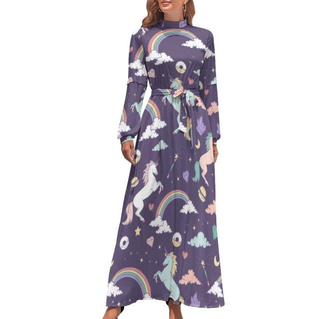 Robe Longue Licorne Femme - Licorne