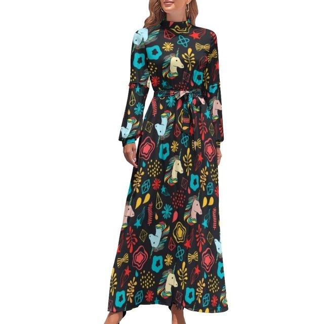 Robe Longue Licorne Femme - Licorne